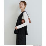 カットジョーゼットタックペプラムベスト | coca | 詳細画像13