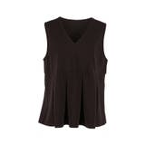 カットジョーゼットタックペプラムベスト | coca | 詳細画像2