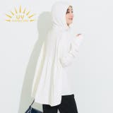 UVカットバッグギャザーパーカー | coca | 詳細画像1 