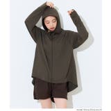 ［Dk.brown］ | ＼26ss新色登場／UVカットバッグギャザーパーカー【田中里奈様着用】 | coca