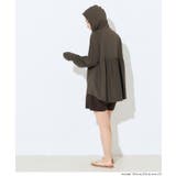 \26ss新色登場/UVカットバッグギャザーパーカー【田中里奈様着用】 | coca | 詳細画像10