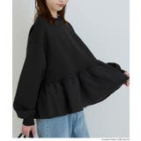 ソフトスウェットチュールドッキングトップス | coca | 詳細画像13