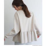 ソフトスウェットチュールドッキングトップス | coca | 詳細画像17