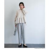 ソフトスウェットチュールドッキングトップス | coca | 詳細画像19