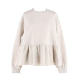 ソフトスウェットチュールドッキングトップス | coca | 詳細画像2