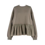 \26aw新色登場・再入荷!/ソフトスウェットチュールドッキングトップス | coca | 詳細画像13