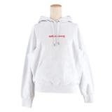 ミニ裏毛刺繍ロゴプルパーカー | coca | 詳細画像2 