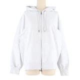 軽く羽織れて、毎日使える。ミニ裏毛ZIPパーカー | coca | 詳細画像3 