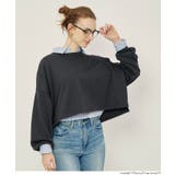 裏毛クロップドスウェット | coca | 詳細画像17 