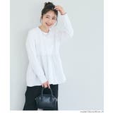 異素材切り替え長袖Tシャツ レディース | coca | 詳細画像11