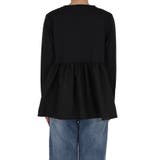 異素材切り替え長袖Tシャツ レディース | coca | 詳細画像6