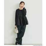 ＼26aw再入荷／異素材切り替え長袖Tシャツ | coca | 詳細画像2 