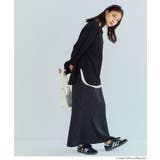 エンボスワイドラウンドトレーナー | coca | 詳細画像12 