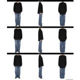 エンボスワイドラウンドトレーナー | coca | 詳細画像20 