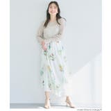 ワンショルダーシアー長袖Tシャツ レディース | coca | 詳細画像12 