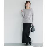 ワンショルダーシアー長袖Tシャツ レディース | coca | 詳細画像13 