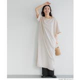 ミニ裏毛ラグランオフショルダーワンピース | coca | 詳細画像13 