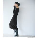 とろみリブレイヤードワンピース | coca | 詳細画像11