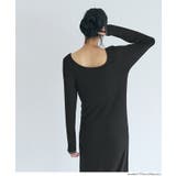 とろみリブレイヤードワンピース | coca | 詳細画像12