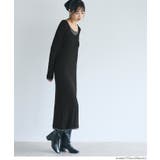 とろみリブレイヤードワンピース | coca | 詳細画像15