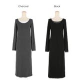 とろみリブレイヤードワンピース | coca | 詳細画像18