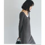 とろみリブレイヤードワンピース | coca | 詳細画像6