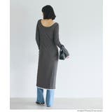 とろみリブレイヤードワンピース | coca | 詳細画像7