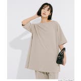 エンボスボートネックチュニック レディース | coca | 詳細画像13 