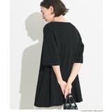 エンボスボートネックチュニック レディース | coca | 詳細画像17 