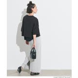 ミニ裏毛半袖ドルマンクロップドトップス | coca | 詳細画像19 