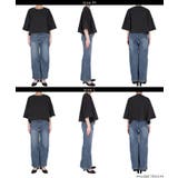 ミニ裏毛半袖ドルマンクロップドトップス | coca | 詳細画像20 