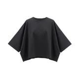 ミニ裏毛半袖ドルマンクロップドトップス | coca | 詳細画像3 