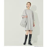 ミニ裏毛ドルマンスリーブチュニック レディース | coca | 詳細画像12 