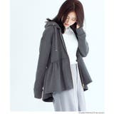 ソフトスウェットフレアパーカー | coca | 詳細画像10 