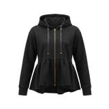\26aw再入荷/ソフトスウェットフレアパーカー | coca | 詳細画像17