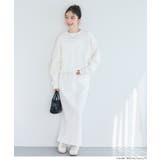 立体感で差がつく、膨れジャカードスウェットトップス〈セットアップ対応〉 | coca | 詳細画像11