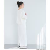 スリット×素材感で魅せる 膨れジャカードスウェットスカート〈セットアップ対応〉 | coca | 詳細画像11