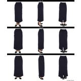 スリット×素材感で魅せる 膨れジャカードスウェットスカート〈セットアップ対応〉 | coca | 詳細画像19