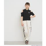肩あきハーフジップTシャツ | coca | 詳細画像8 