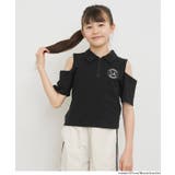 肩あきハーフジップTシャツ | coca | 詳細画像10 