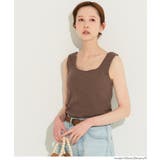 OUT BRA ベーシックタンクトップ | coca | 詳細画像23 