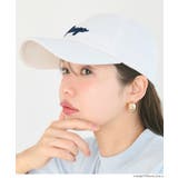 ベーシックな形でシンプル可愛い、刺繍キャップ | coca | 詳細画像11 