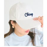 ベーシックな形でシンプル可愛い、刺繍キャップ | coca | 詳細画像13 