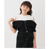 トレンド感たっぷり レイヤードリブジップトップス | coca | 詳細画像8 