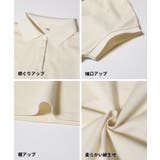 上品カジュアルに仕上がる、フレンチスリーブポロシャツ | coca | 詳細画像17 
