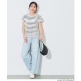 透けチュールでふんわりこなれ感 レイヤード風ドッキングT | coca | 詳細画像10 