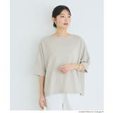 〈予約開始〉軽やかで夏も快適なライトエンボス半袖ワイドT【田中里奈様着用】 | coca | 詳細画像21 