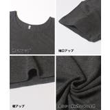 女性らしいシルエットが引き立つ、Iラインとろみリブワンピース | coca | 詳細画像16
