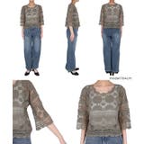 カギ編み5分袖プルオーバー レディース | coca | 詳細画像16 