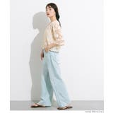 カギ編み5分袖プルオーバー レディース | coca | 詳細画像6 